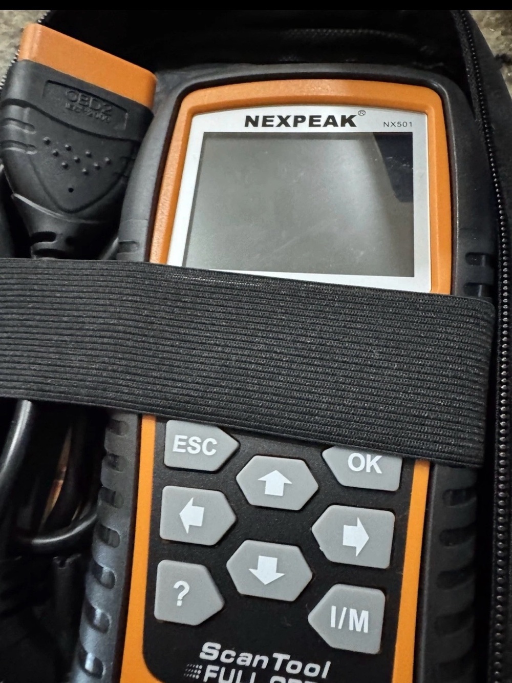 NEXPEAK NX501 Scan Tool - Orange & Black